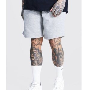 Boohoo Man Mid-Length Loose Jersey shorts